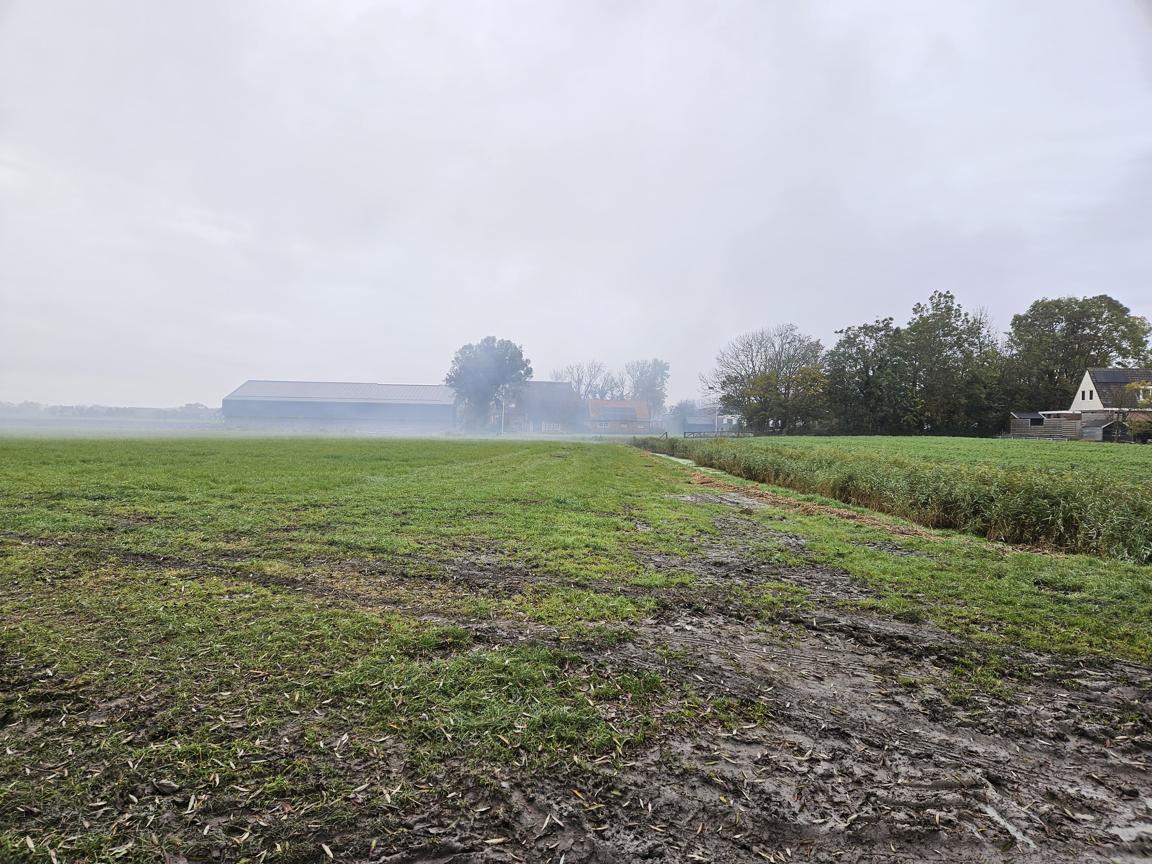 Komende dagen nog veel rook in omgeving Ternaard