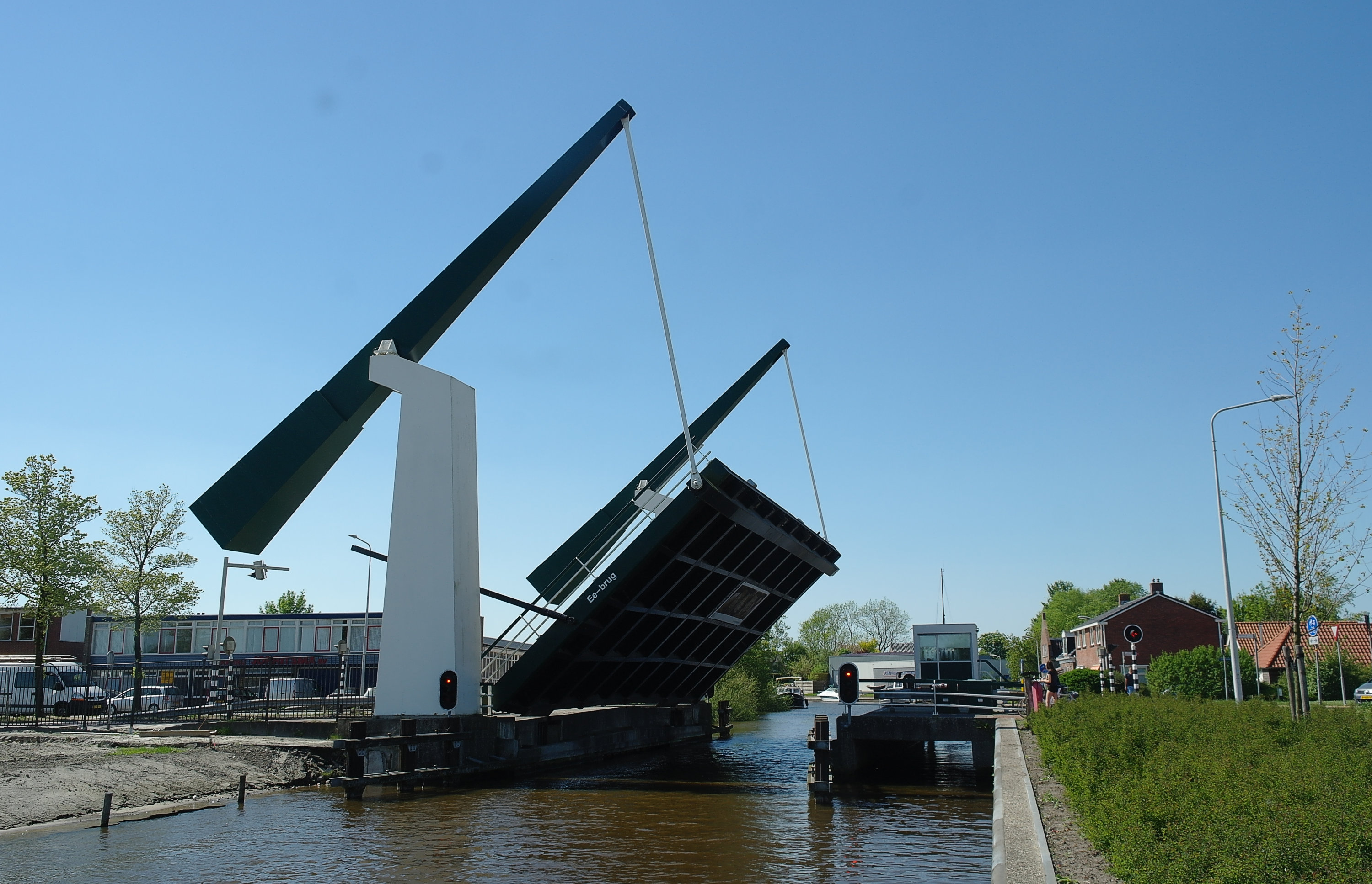 Werkzaamheden Ee-brug Dokkum op 10 en 11 maart