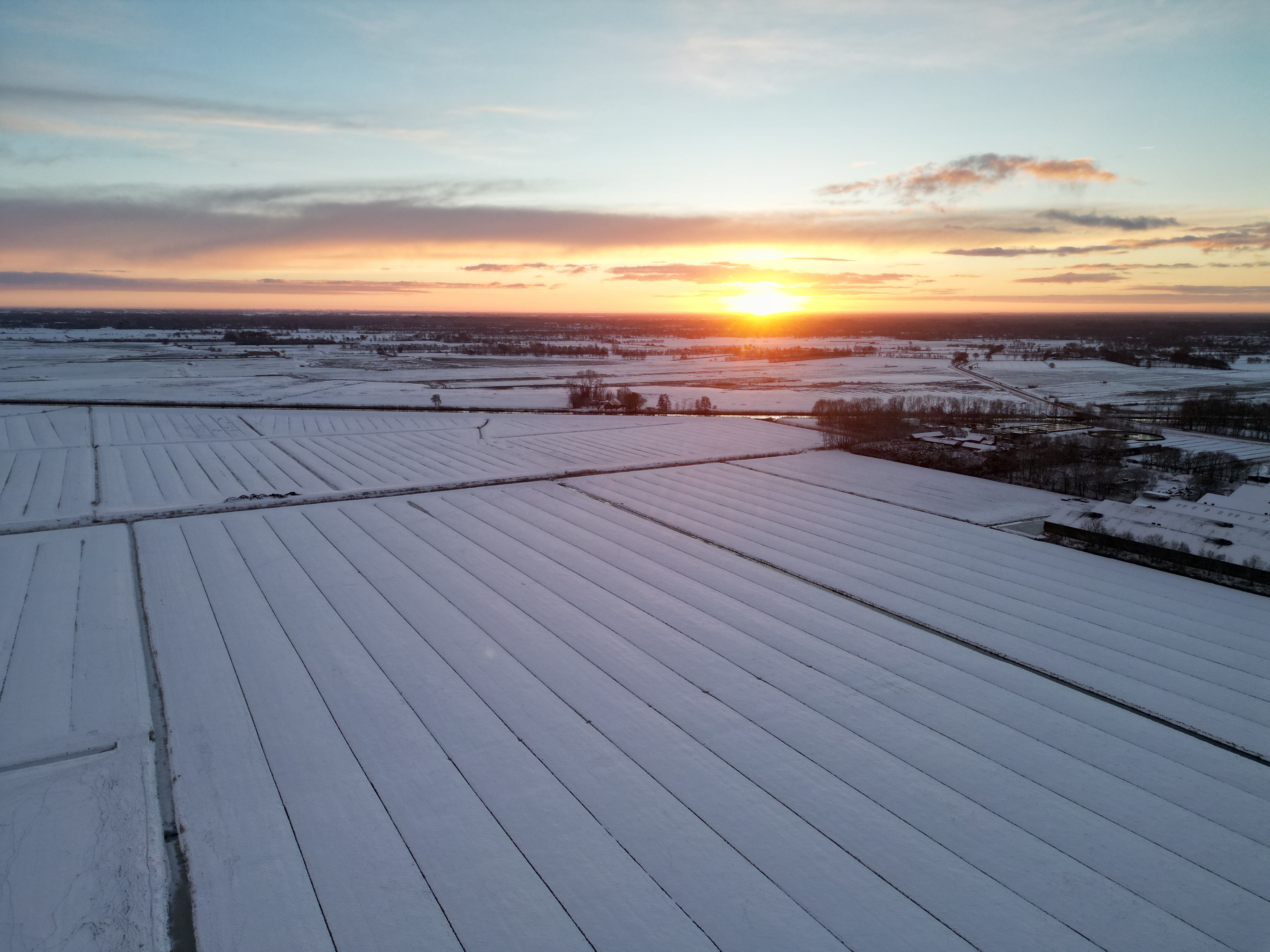 Winterweer in Noardeast-Fryslân