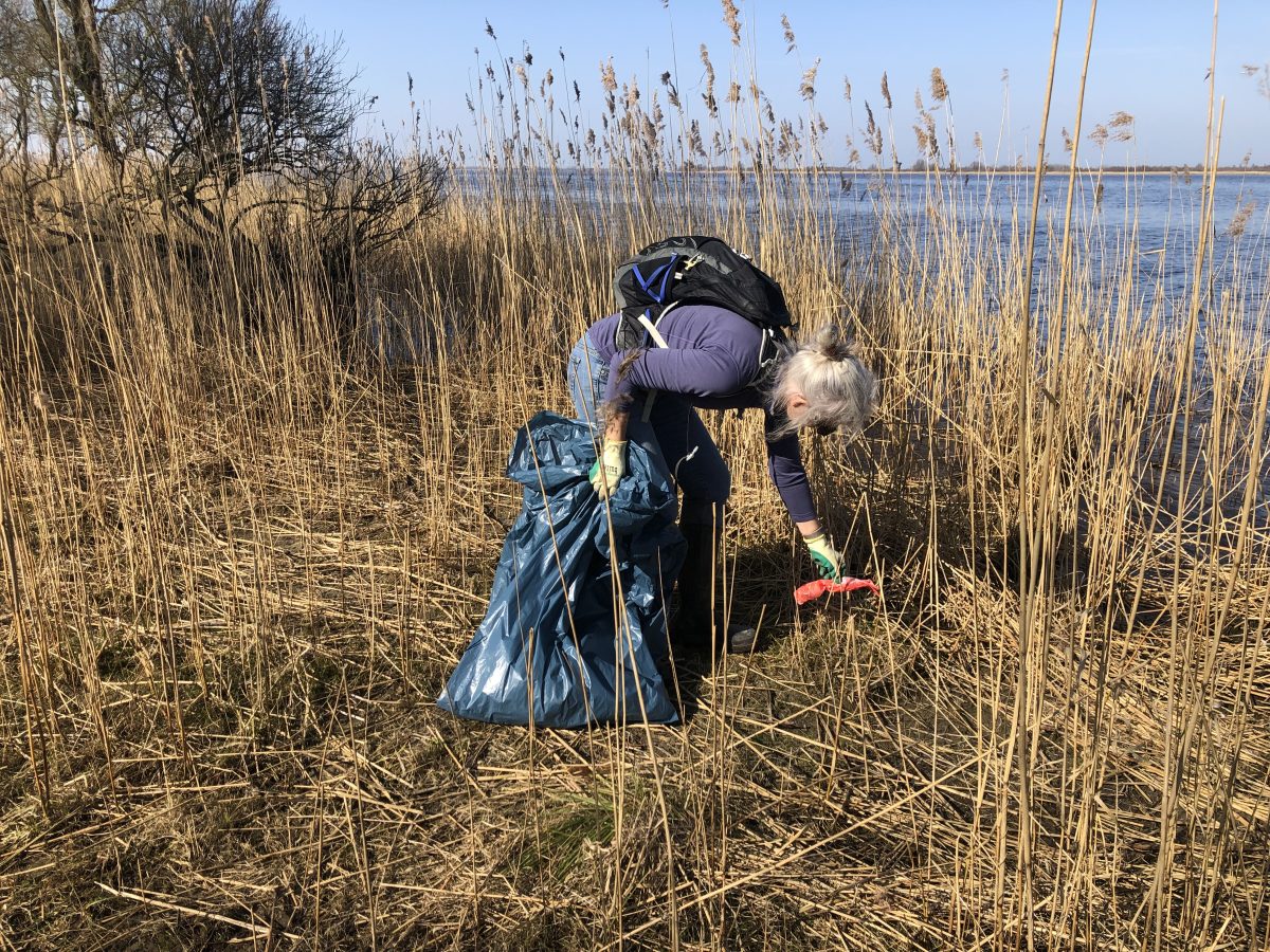 Grote voorjaars schoonmaak in Nationaal Park Lauwersmeer