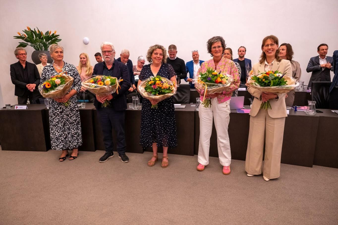 Nieuw college van B&W officieel geïnstalleerd