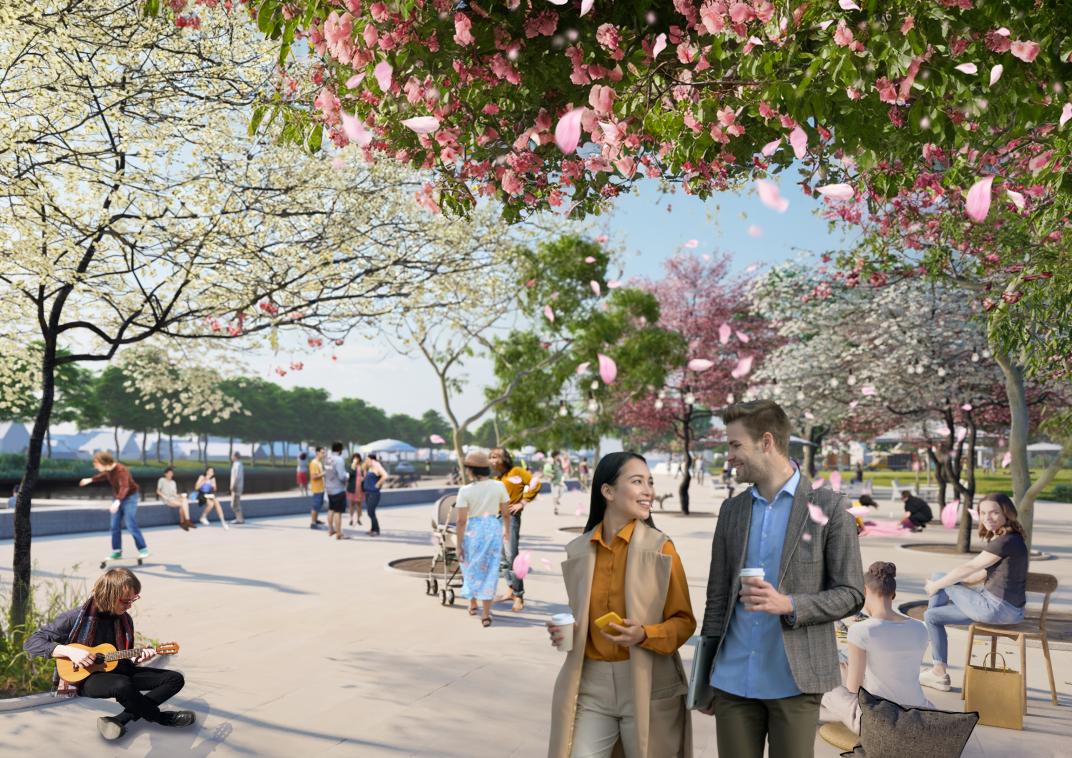 Impressie boulevard Harddraverspark