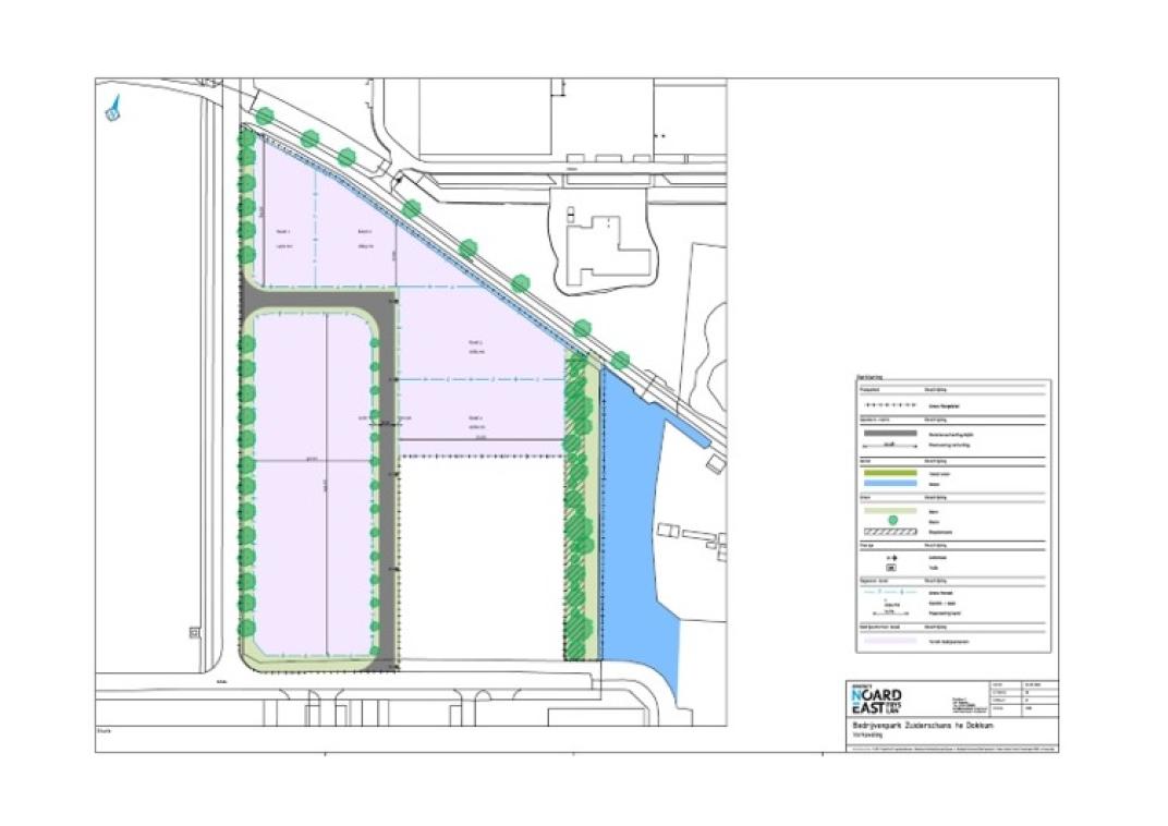 Uitbreiding bedrijvenpark Zuiderschans Dokkum