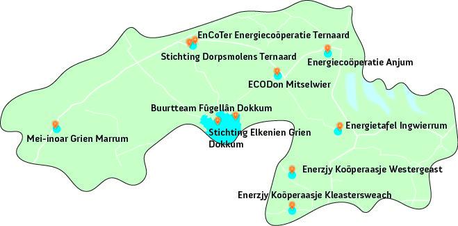 Overzicht lokale initiatieven energie