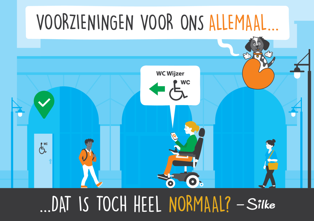 Voorzieningen voor ons allemaal, toilet gemeentehuis