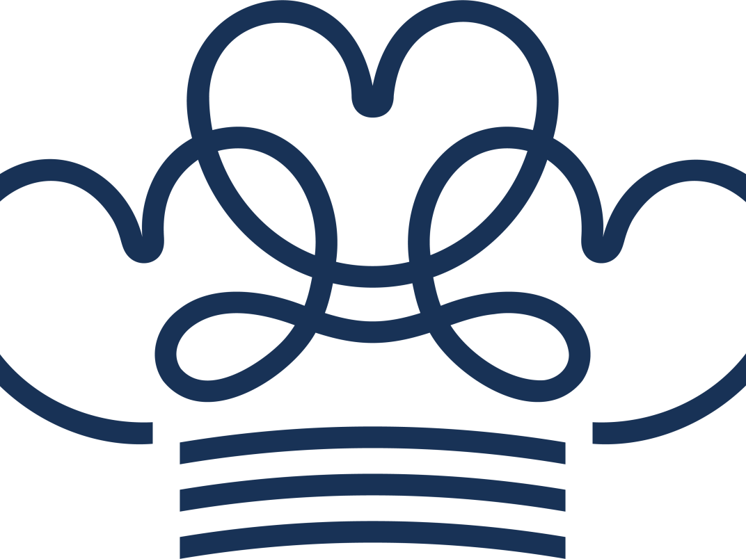 Keningsdei icon blauw