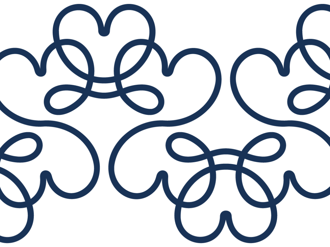 Keningsdeislinger blauw