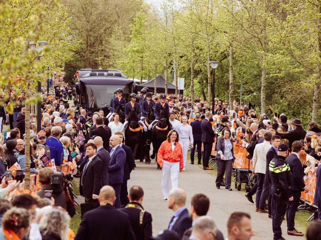 Start van de Koninklijke route